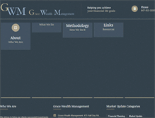 Tablet Screenshot of gracewealthmanagement.com
